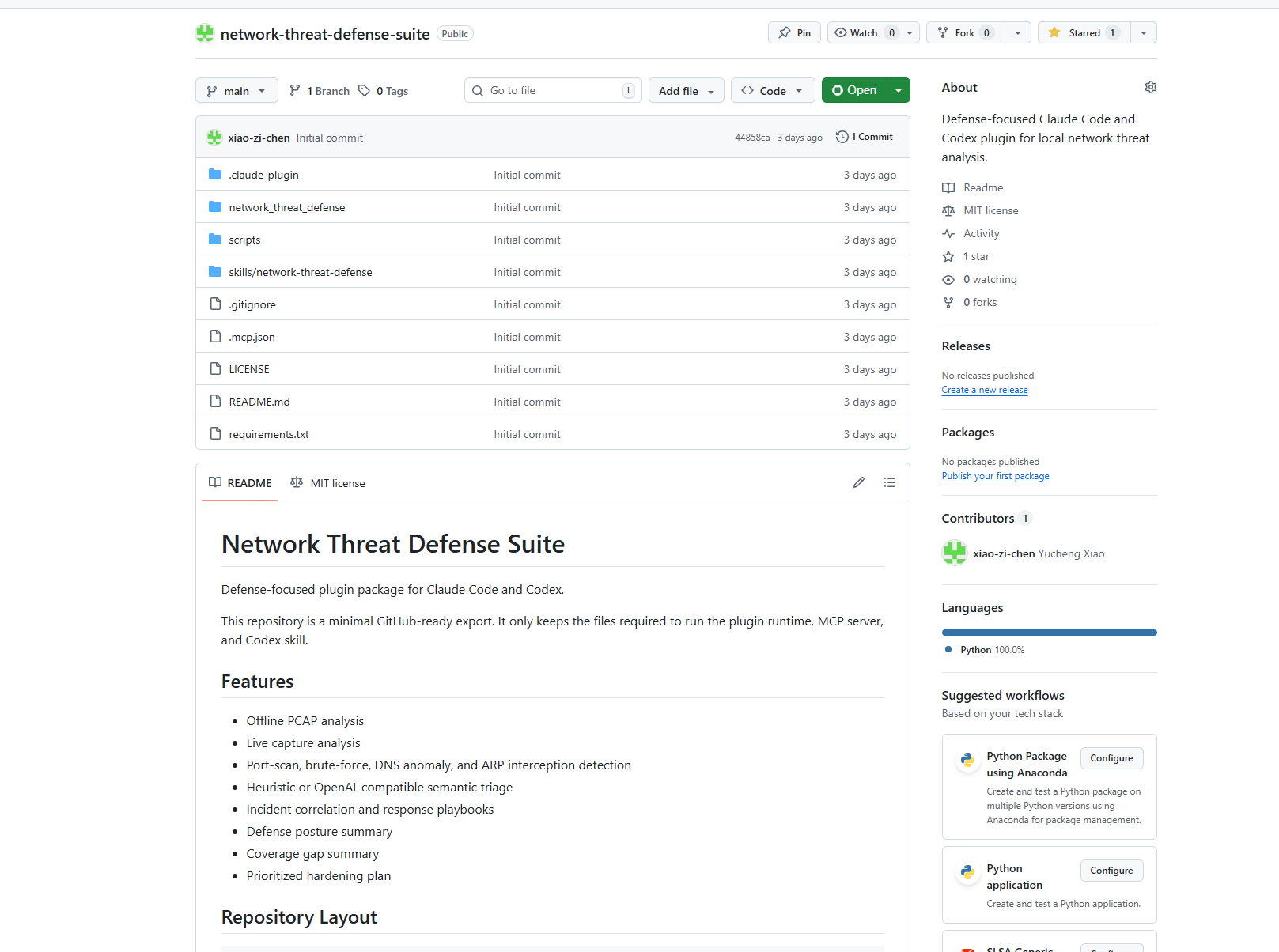Network Threat Defense Suite 封面